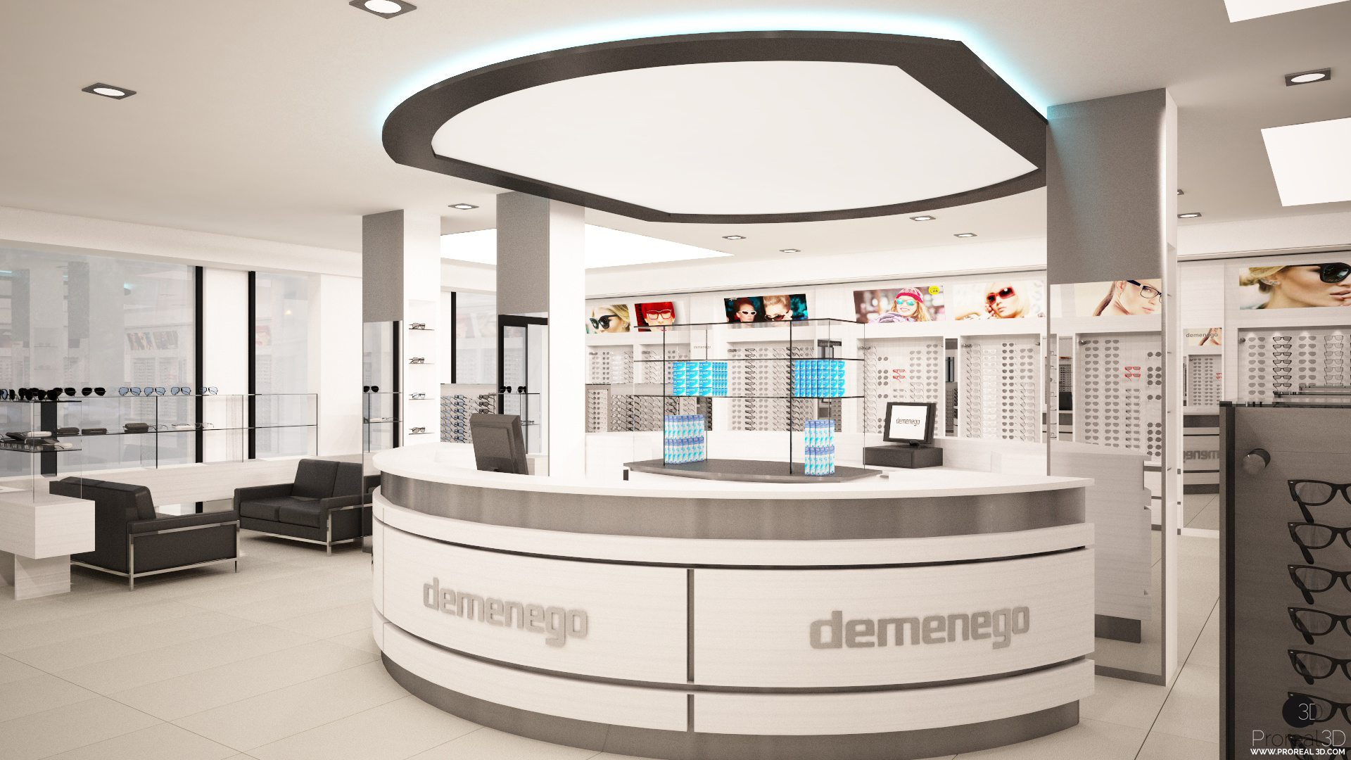 Rendering Interni Negozio