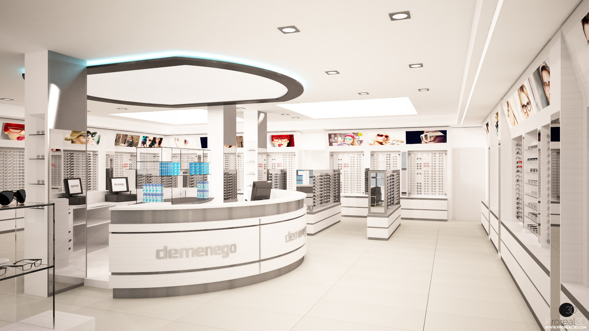 Rendering Interni Negozio