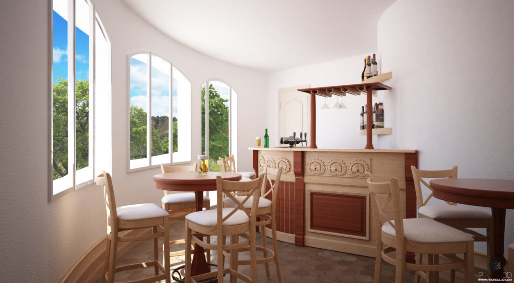 Rendering 3d bar